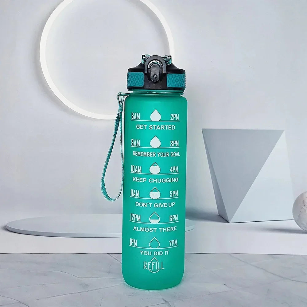 Sports Bottle with Time Scale Gradient