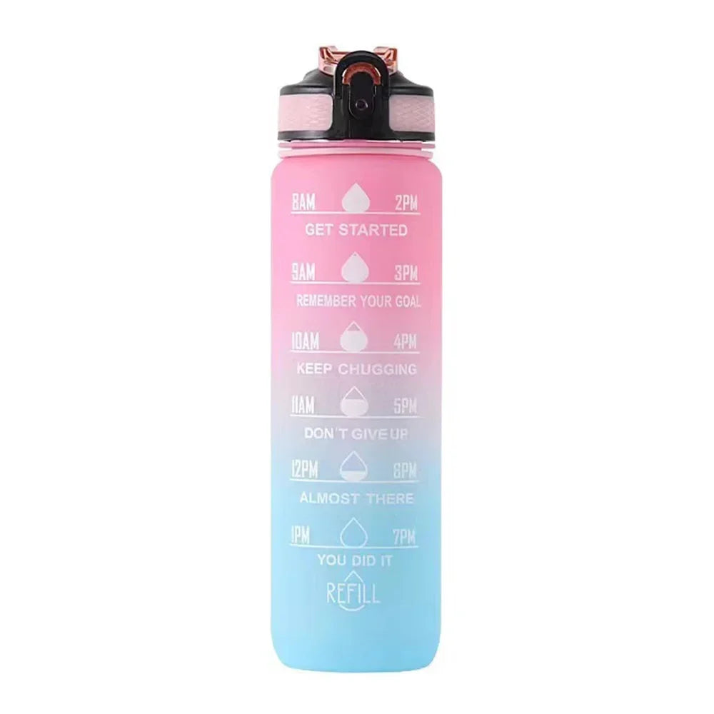 Sports Bottle with Time Scale Gradient