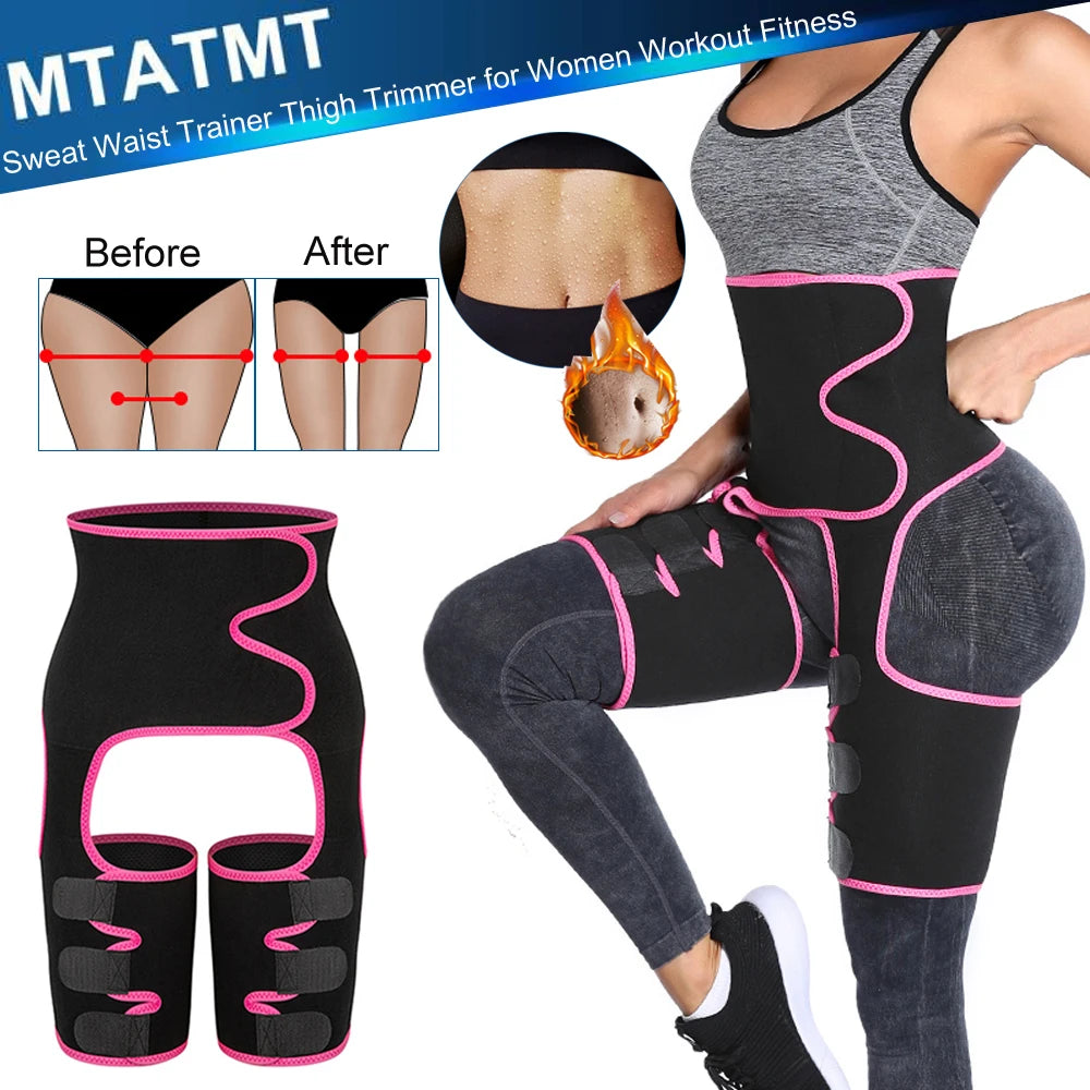 Sweat Waist Trainer and Thigh Trimmer