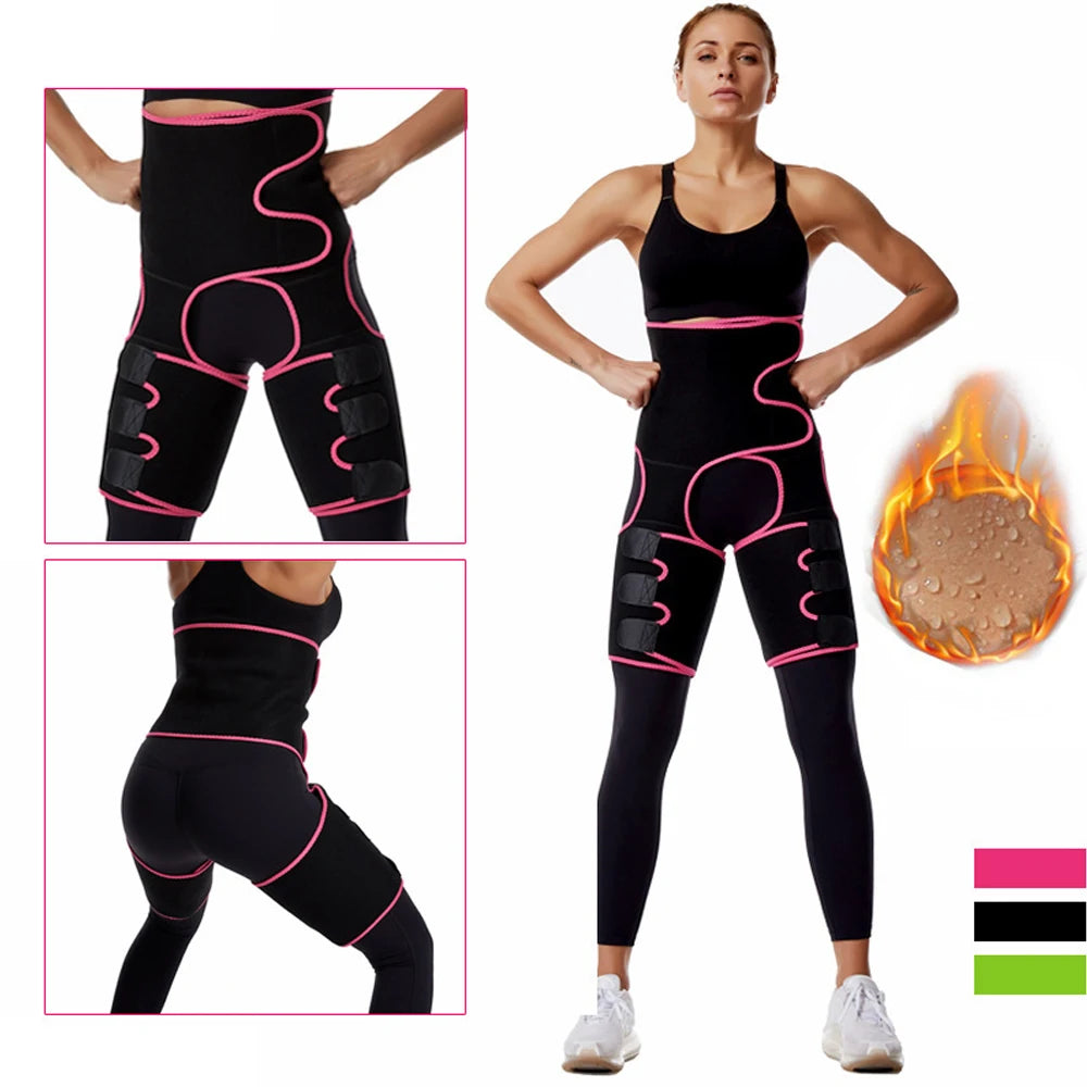 Sweat Waist Trainer and Thigh Trimmer