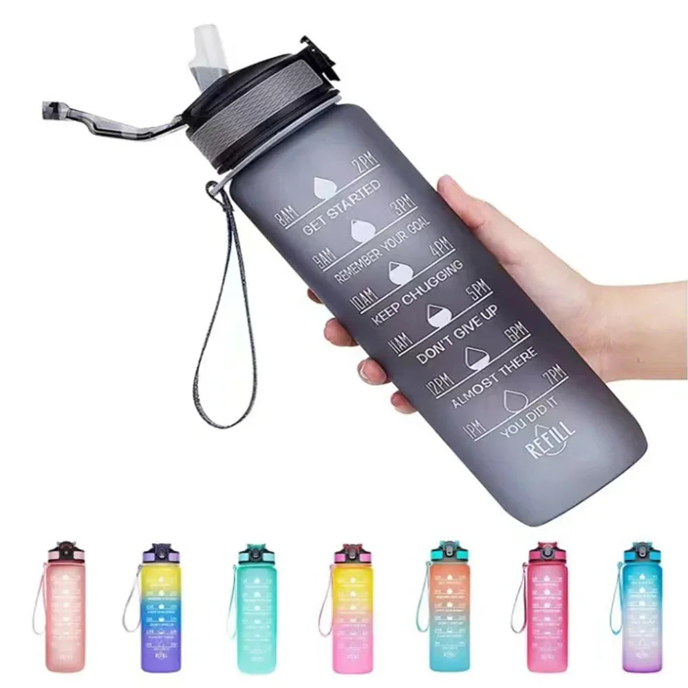 Sports Bottle with Time Scale Gradient
