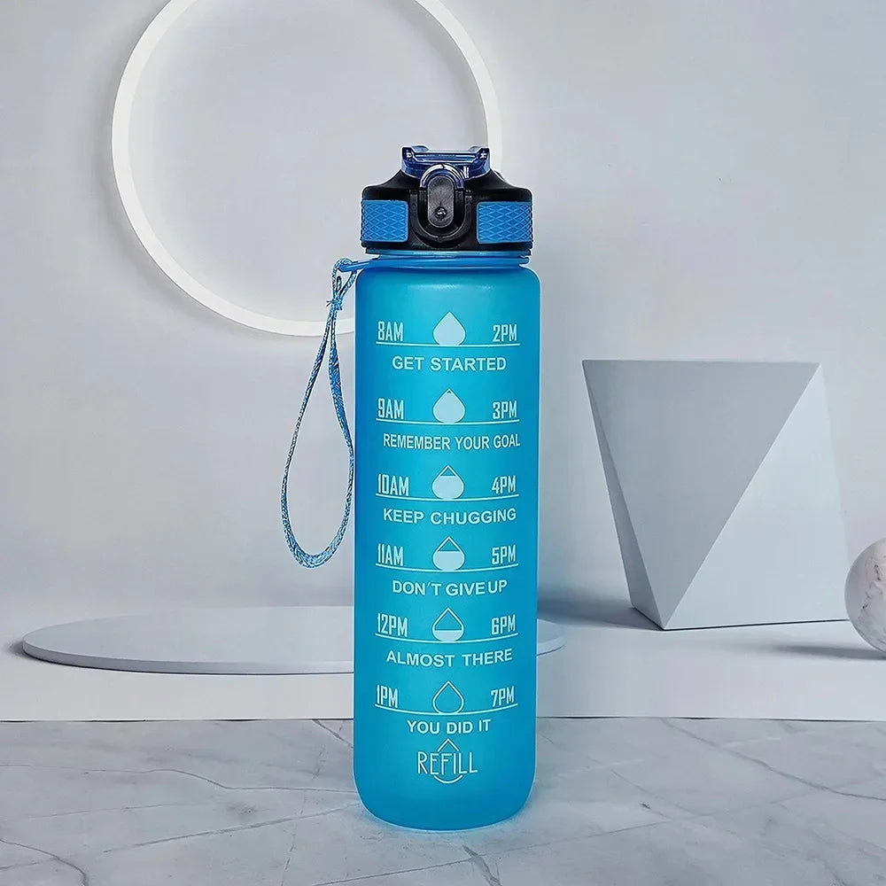 Sports Bottle with Time Scale Gradient
