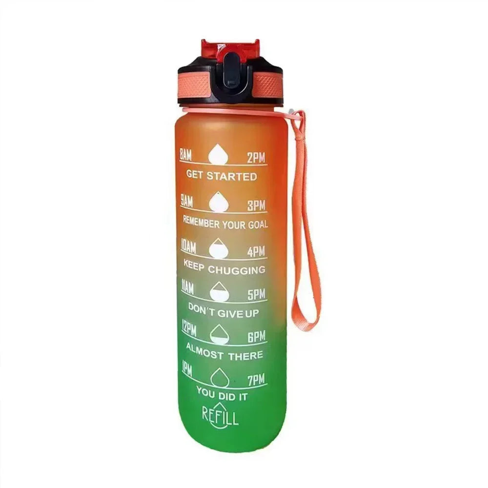 Sports Bottle with Time Scale Gradient