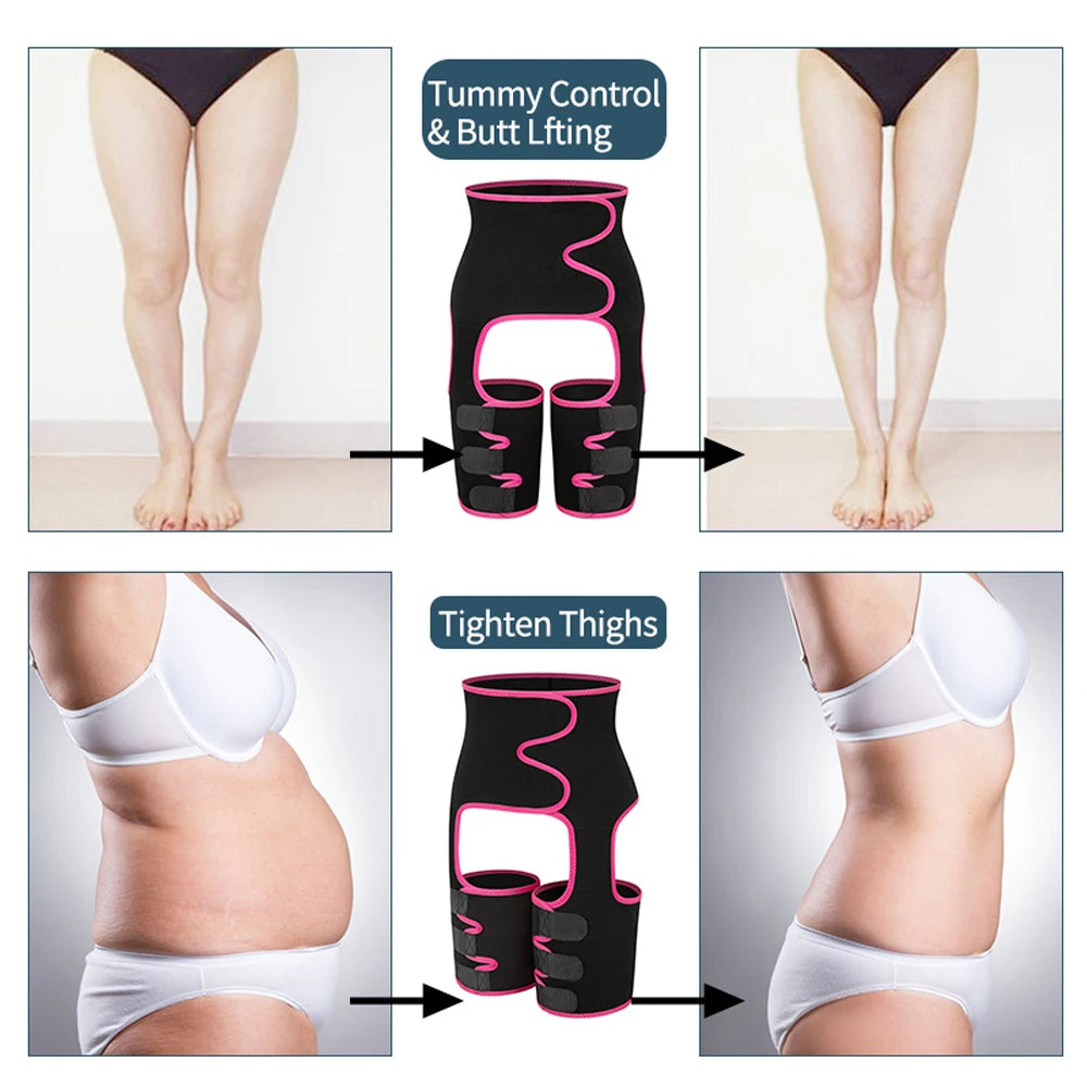 Sweat Waist Trainer and Thigh Trimmer