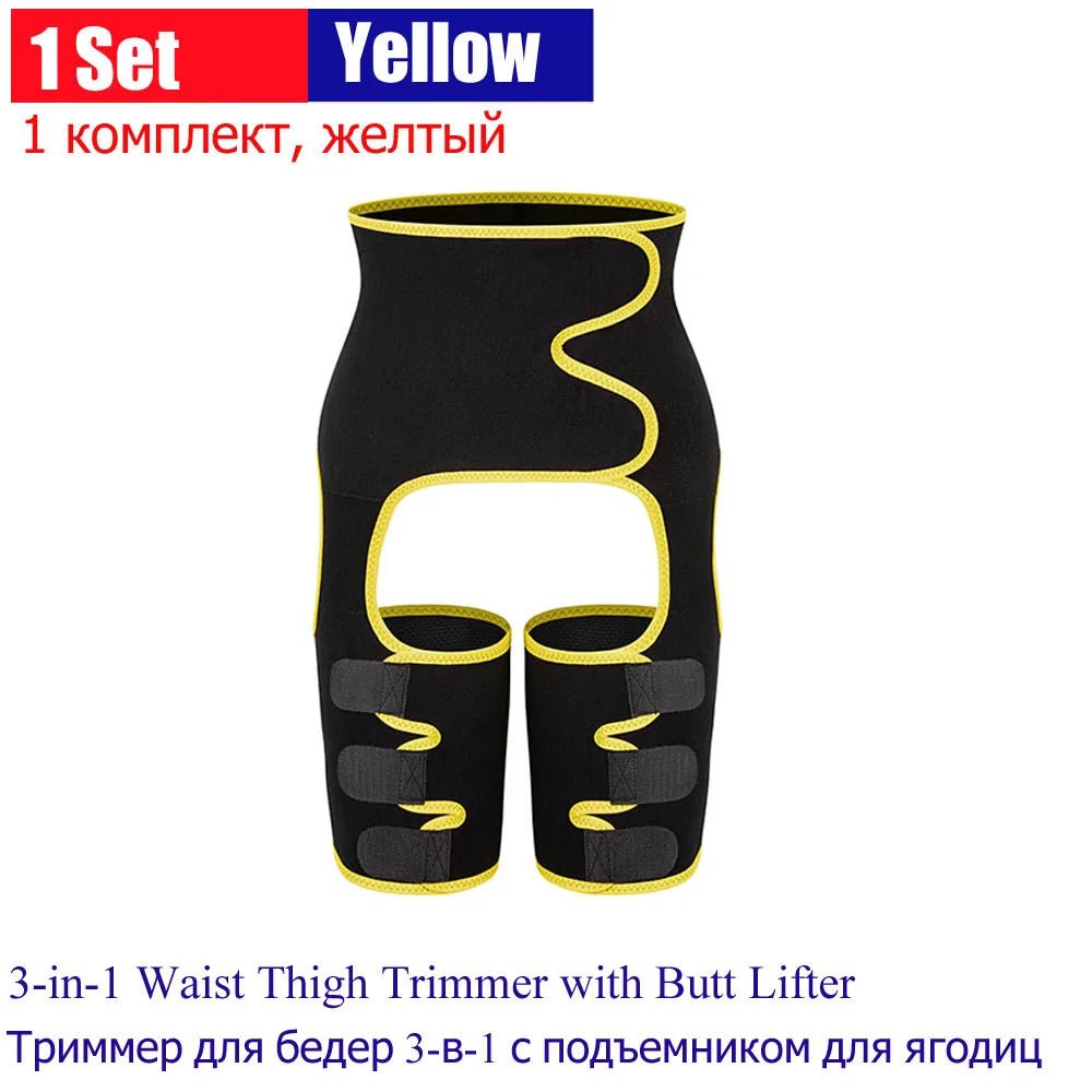 Sweat Waist Trainer and Thigh Trimmer