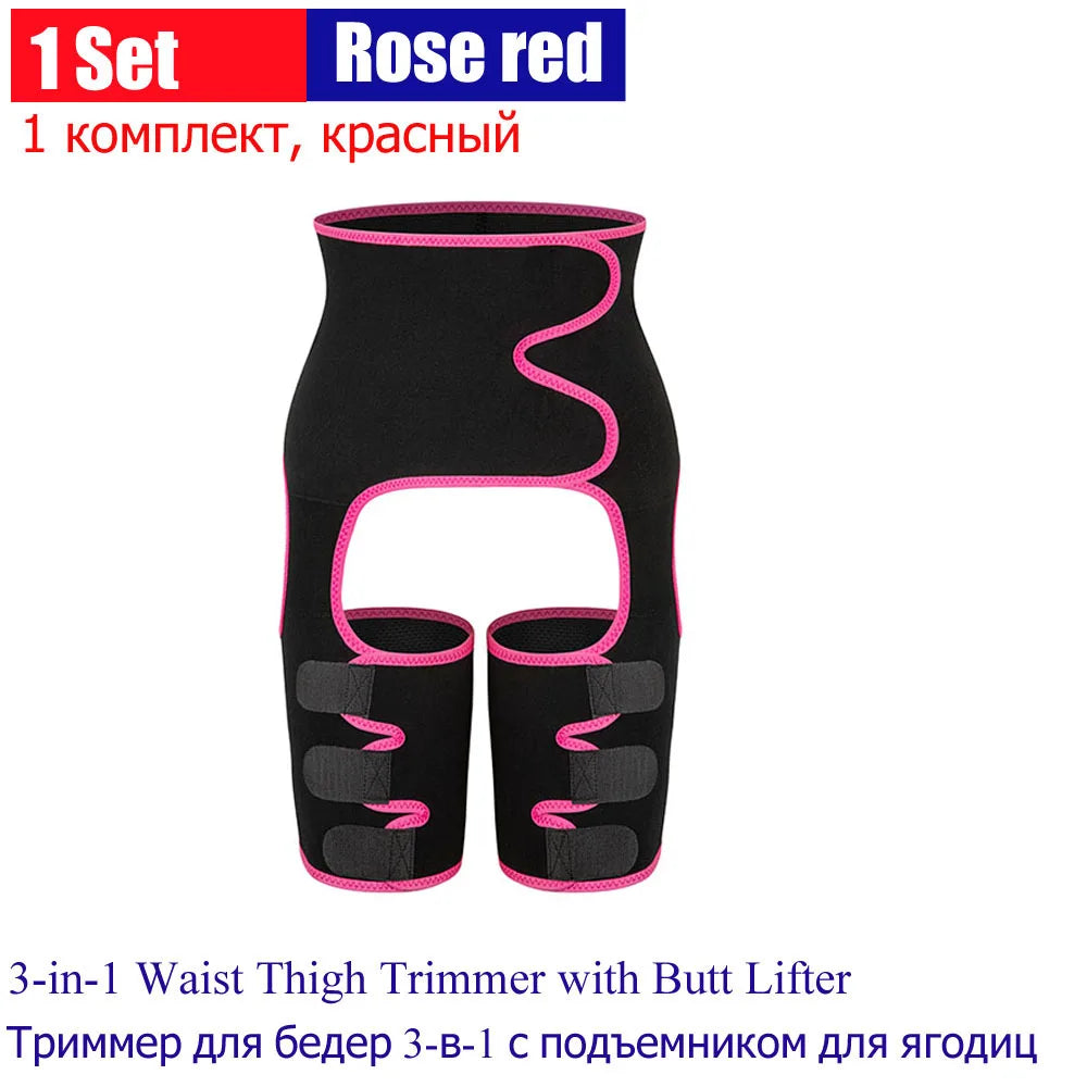Sweat Waist Trainer and Thigh Trimmer