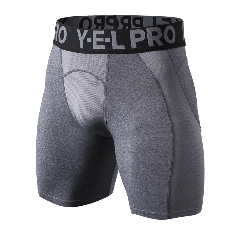 Men Compression Shorts. Sportswear Underwear is made with stretchy, breathable material. Also have six areas of comfortability. - twobusybodies