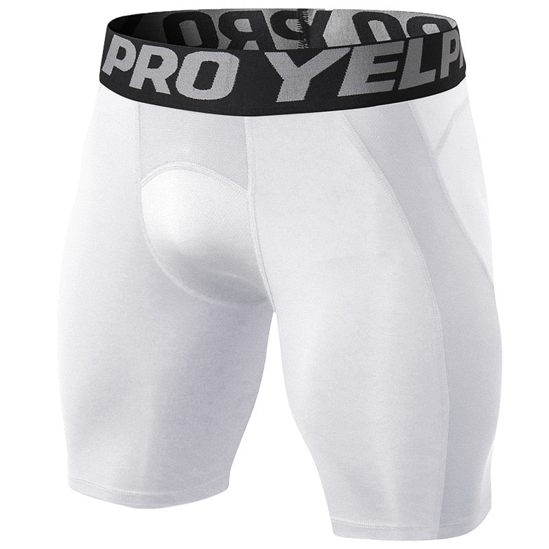Men Compression Shorts. Sportswear Underwear is made with stretchy, breathable material. Also have six areas of comfortability. - twobusybodies