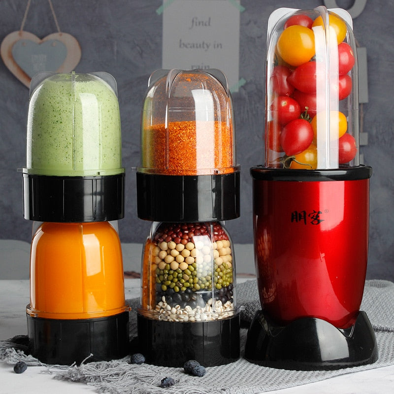 Portable Kitchen Blender. A Chopper that can be Stationary. Used for Smoothies, juicers, and even Food Processors. Multifunctional for a variety of tasks. - twobusybodies