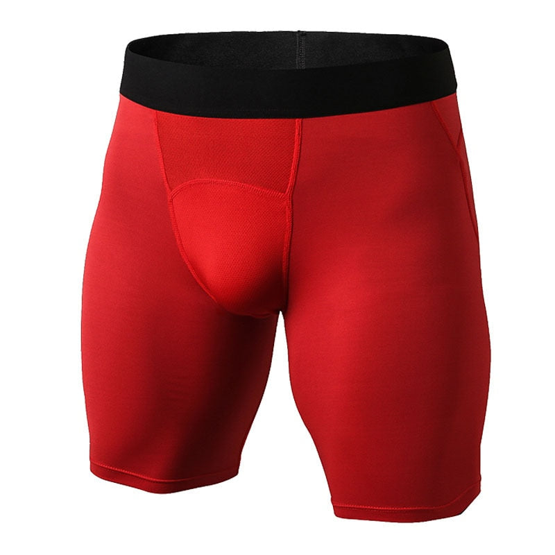 Men Compression Shorts. Sportswear Underwear is made with stretchy, breathable material. Also have six areas of comfortability. - twobusybodies