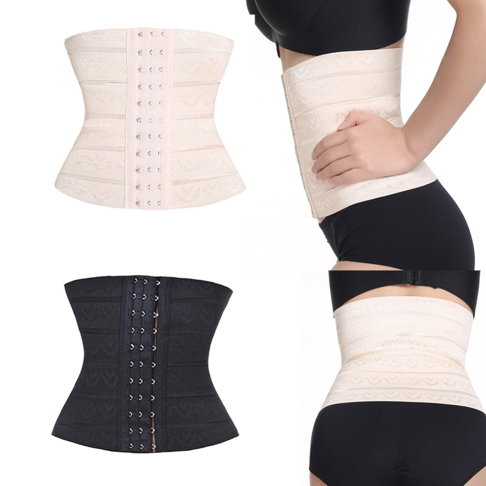 Postpartum Girdle. Slim Body Shaper, Breathable, and Puerperal Waist Cincher Corset Waist Trainer. Slimming Belt for after birth toning. - twobusybodies