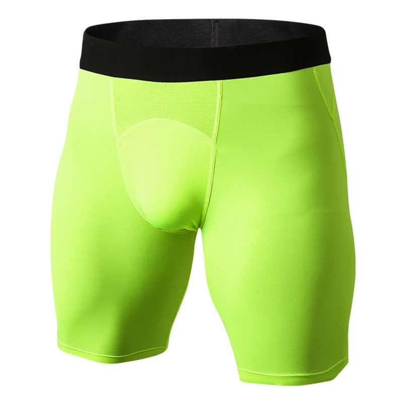 Men Compression Shorts. Sportswear Underwear is made with stretchy, breathable material. Also have six areas of comfortability. - twobusybodies