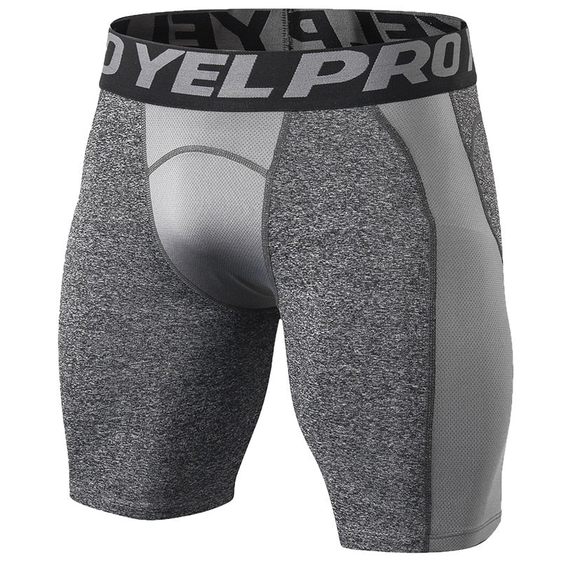 Men Compression Shorts. Sportswear Underwear is made with stretchy, breathable material. Also have six areas of comfortability. - twobusybodies