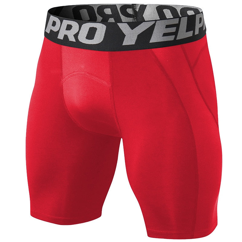 Men Compression Shorts. Sportswear Underwear is made with stretchy, breathable material. Also have six areas of comfortability. - twobusybodies