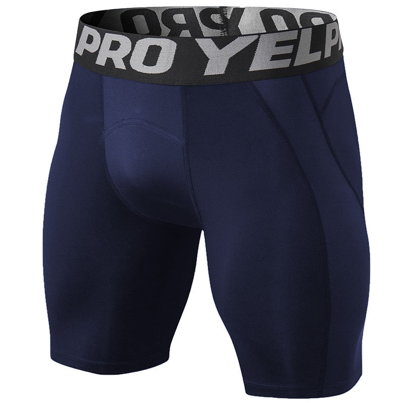 Men Compression Shorts. Sportswear Underwear is made with stretchy, breathable material. Also have six areas of comfortability. - twobusybodies