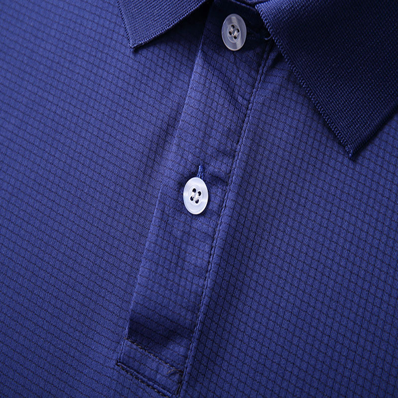 Polo t-shirt. Quick Dry Short Sleeve Sport Shirt. Trainer activewear For men With Collar. Can be worn as casually as well. - twobusybodies