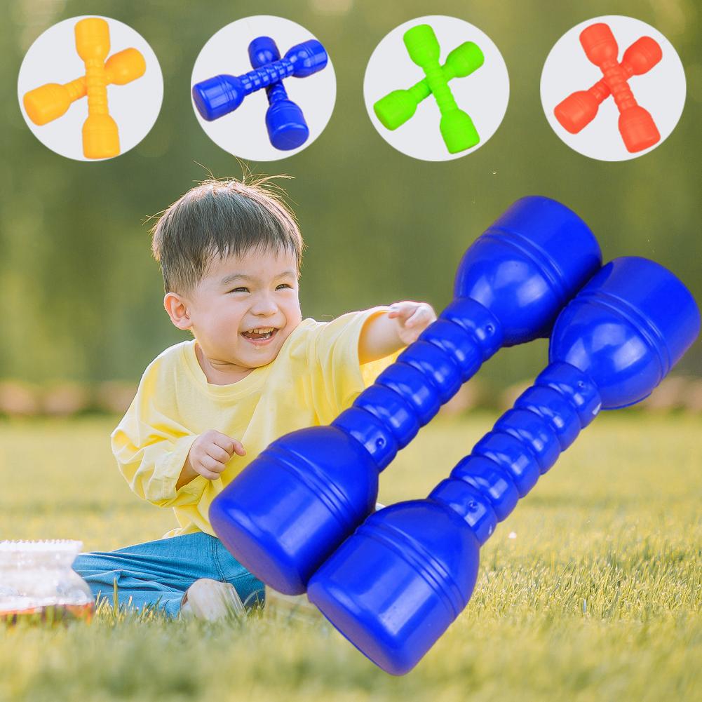 1 Pair of Water Dumbbells. Weight Loss Exercise Equipment for Women/kids. Comprehensive Home Fitness - twobusybodies