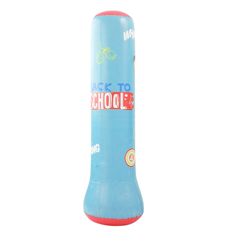 1.2/1.6M Inflatable Boxing Punching Bag for Adults/Children alike. Sandbag, Column Target, and a Stress Reliever. - twobusybodies
