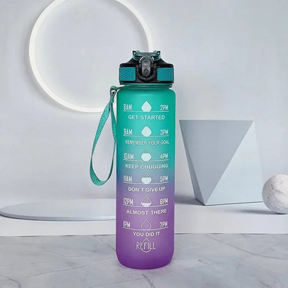 Sports Bottle with Time Scale Gradient