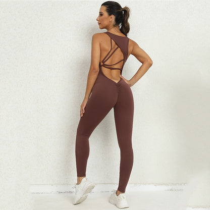 Sport Overalls Lycra Gym Sets