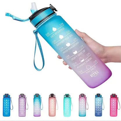 Sports Bottle with Time Scale Gradient