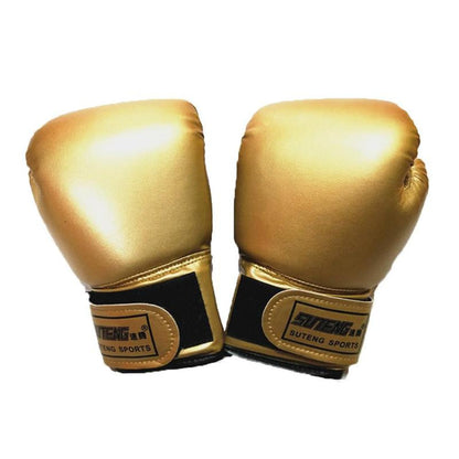 Boxing Gloves for Children. Can be used for Karate Thai Kuan Do, and MMA fighting. Professional Training Kids Equipment - twobusybodies