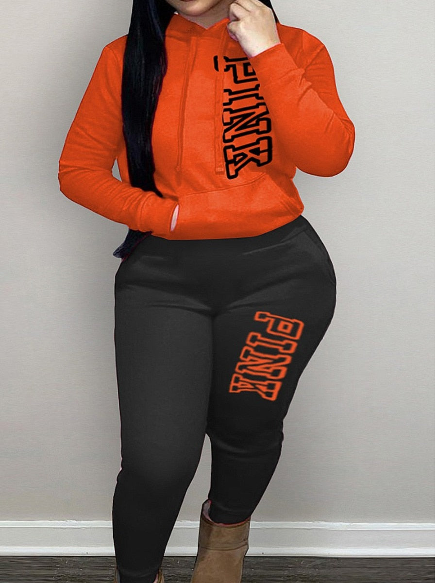 Graphic Design Tracksuit Set