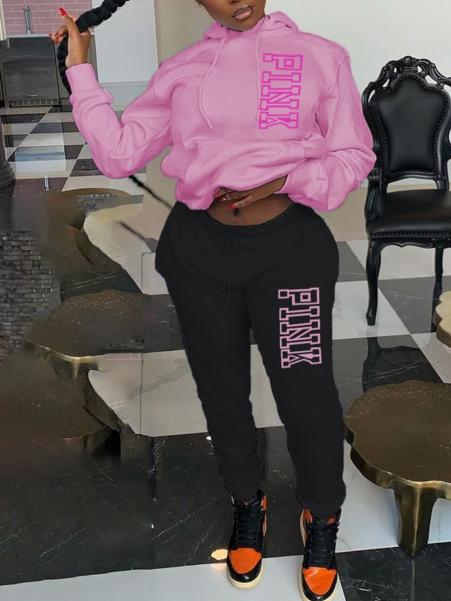 Graphic Design Tracksuit Set