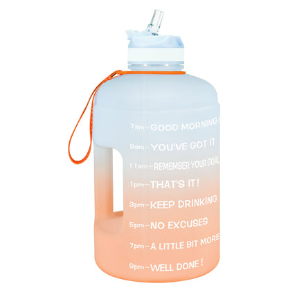 QuiFit 3.78L (128oz) Water Bottle with Straw