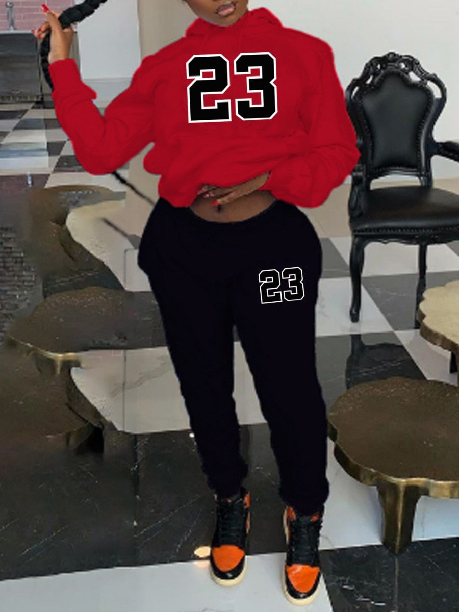 Graphic Design Tracksuit Set