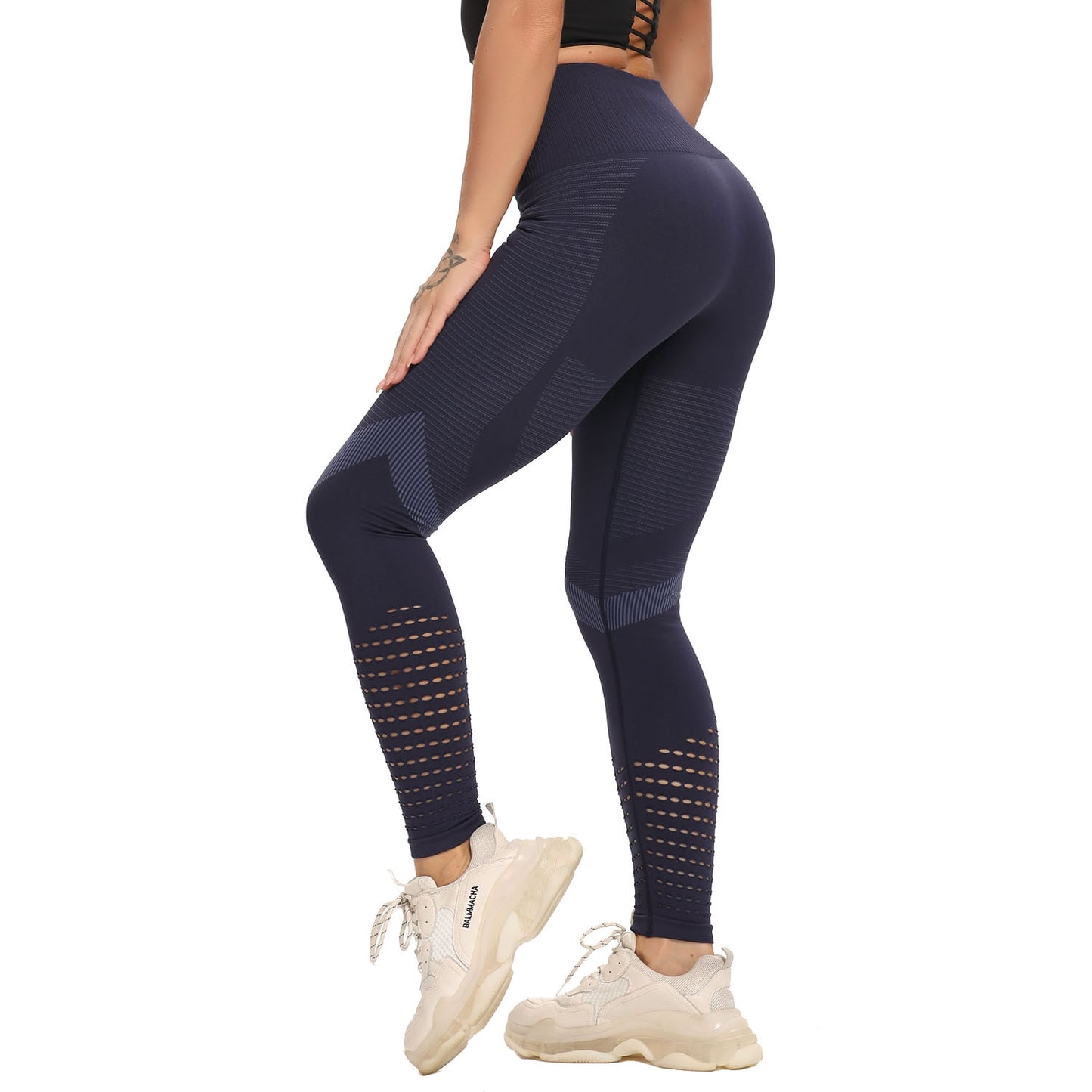 Hollow Seamless Butt-Lifting Leggings